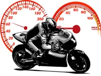 Crazy Bikers Jigsaw image
