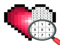 Anime Pixel Art Color By Number image