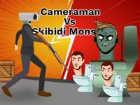 Cameraman vs Skibidi Monster : Fun Battle image