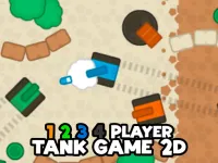 1 2 3 4 Player Tank Game 2D image