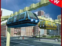 Sky Train Driving 2022 : Train 3D Game Simulator image